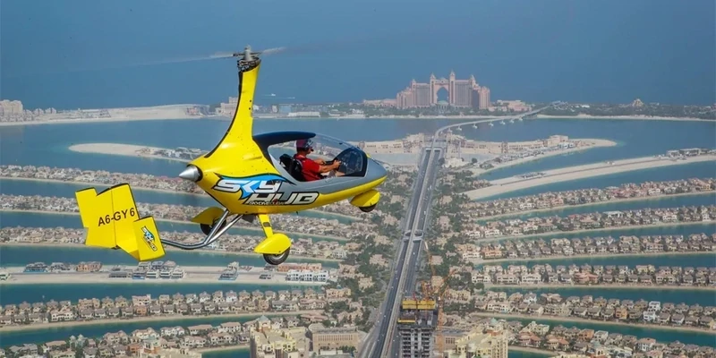 DUBAI GYROCOPTER FLIGHT