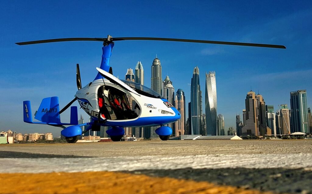 DUBAI GYROCOPTER FLIGHT