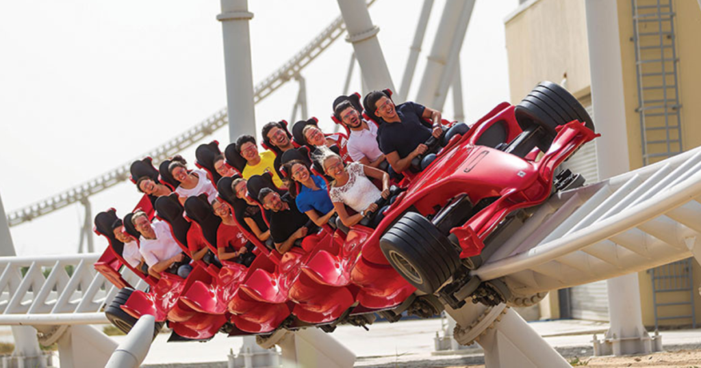 PARQUE Ferrari World Abu Dhabi