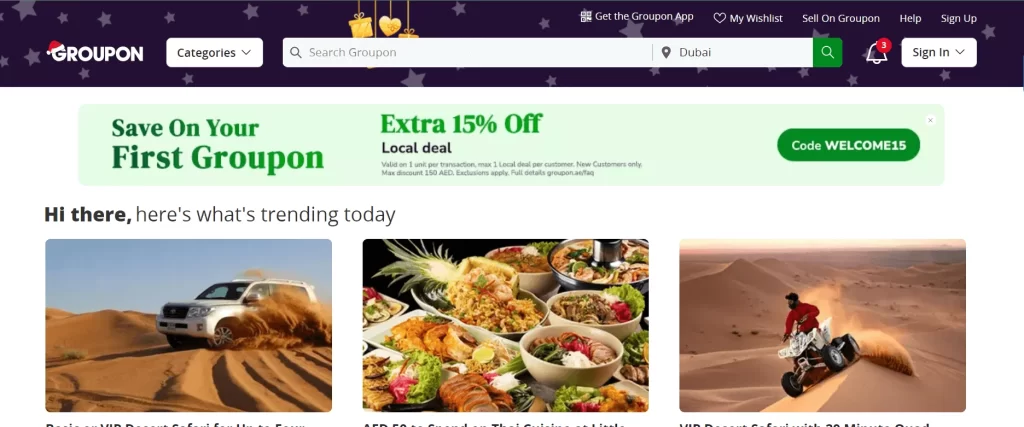 DUBAI GROUPON